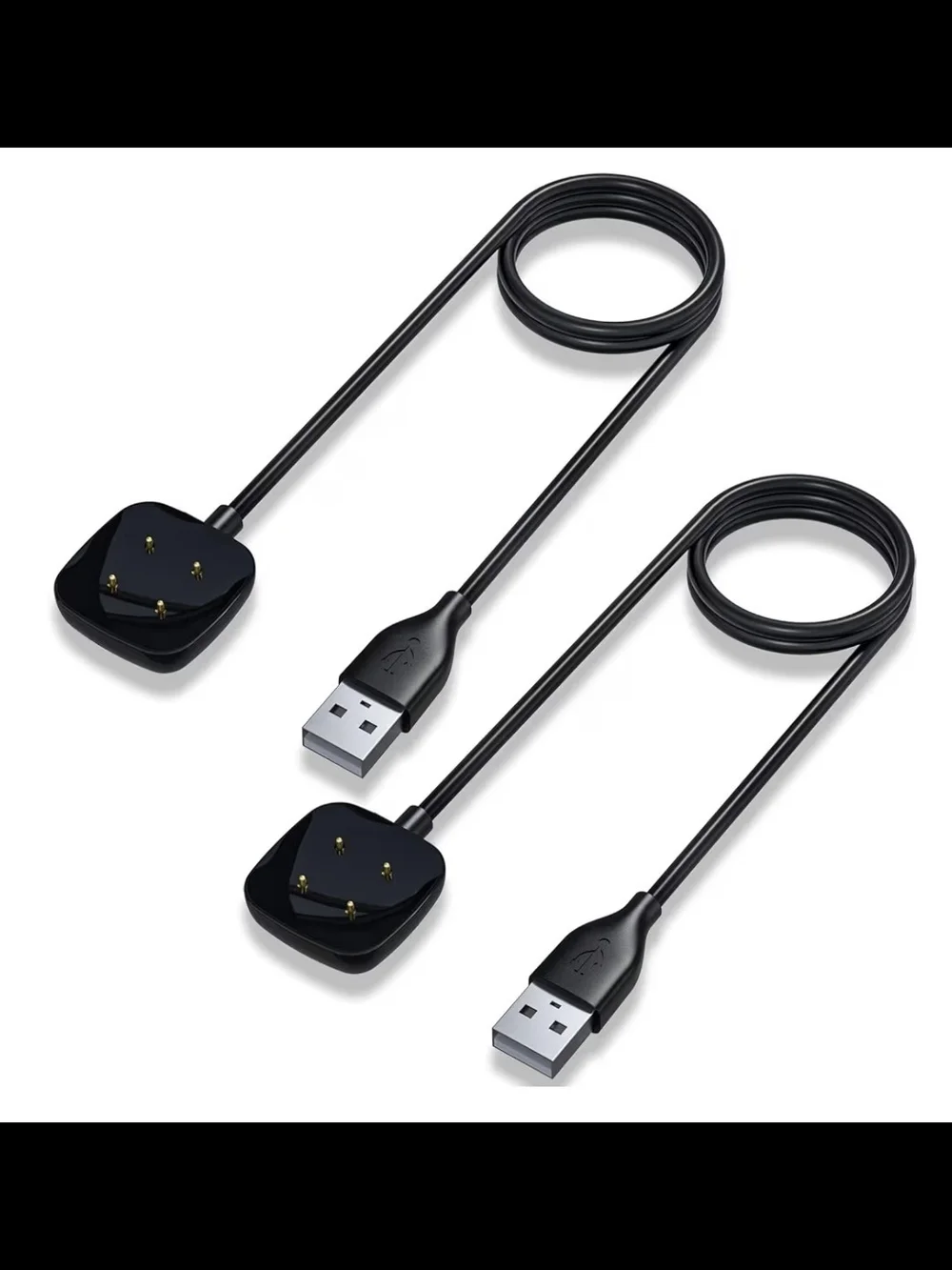 Fitbit Sense Charging Cables - Magnetic Fast Charge - 2 Pack